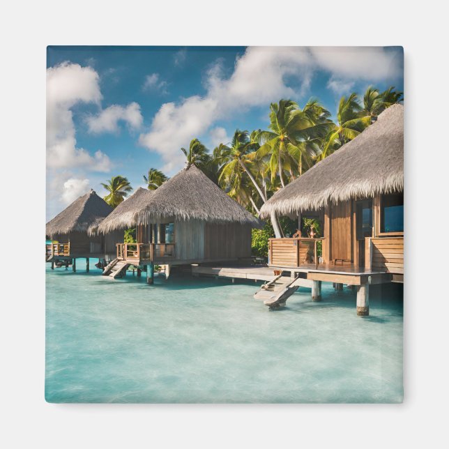 Bora Bora Postcard (Bora Bora 3) Magnet (Front)