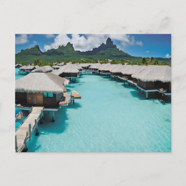Bora Bora Postcard (Bora Bora 4) (Front)