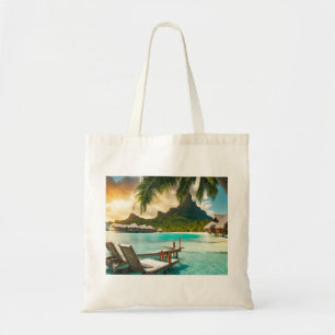 Bora Bora Postcard (Bora Bora d) Tote Bag