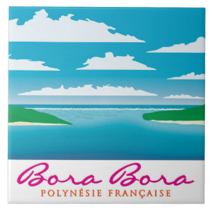 Bora Bora reef Tile