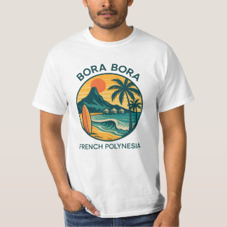 Bora Bora Serenity – Tropical  French Polynesia T-Shirt