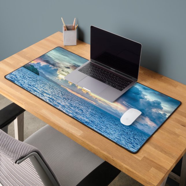 Bora-bora, South Pacific island Desk Mat (Office 2)
