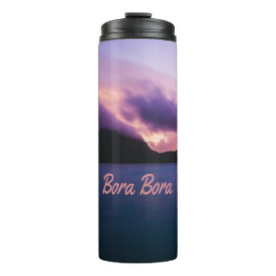 Bora Bora Suset Island Beach Thermal Tumbler