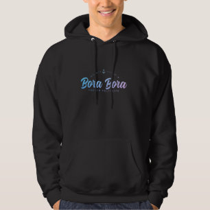 Bora Bora Tahiti French Polynesia Sailing Nautical Hoodie