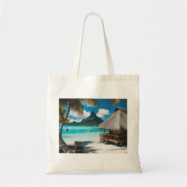 Bora Bora Tote Bag (Bora Bora 2) (Front)