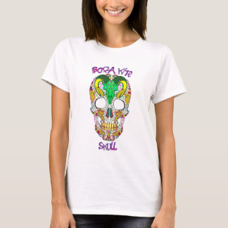 Bora kite Skull white t-shirt