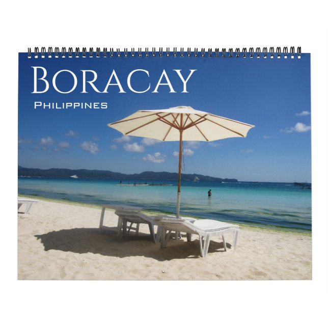 boracay 2027 large calendar (Cover)