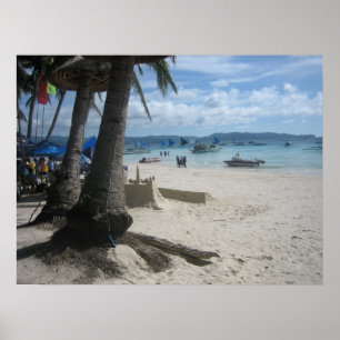 Boracay beach poster