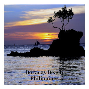 Boracay Beach, The Philippines, Poster