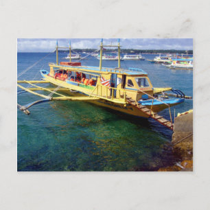 Boracay-Caticlan Ferryboat Postcard