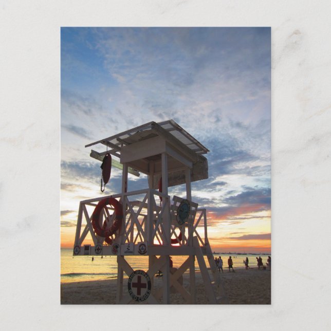 boracay lifeguard postcard (Front)