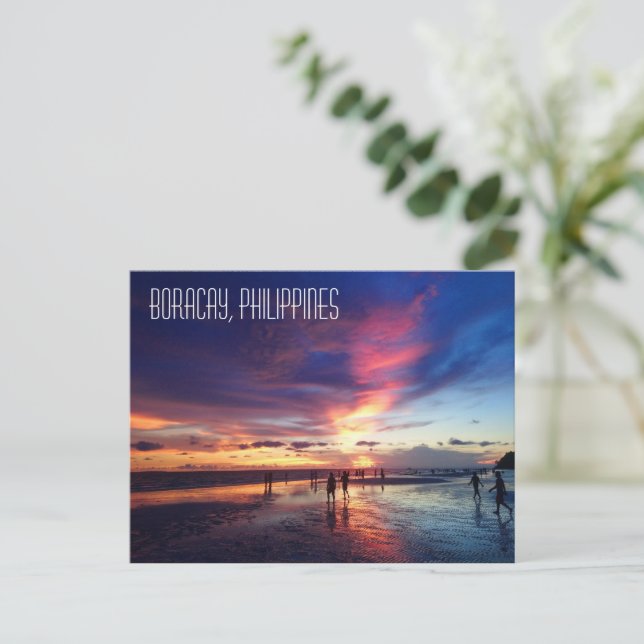 Boracay, Philippines Postcard (Standing Front)