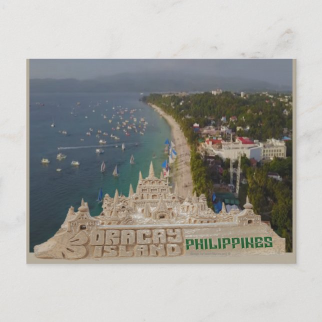 Boracay Philippines Postcard (Front)