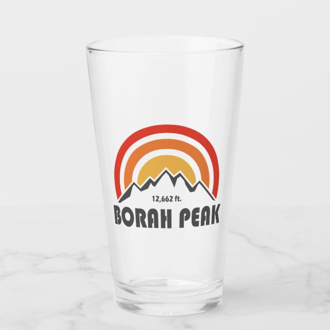 Borah Peak Glass (Front)