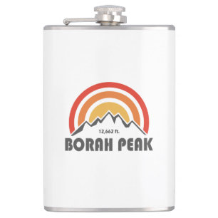 Borah Peak Hip Flask