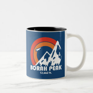 Borah Peak Sun Eagle Two-Tone Coffee Mug