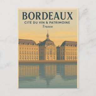 BORDEAUX — CITÉ DU VIN & PATRIMOINE POSTCARD