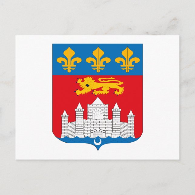 Bordeaux Coat of Arms Postcard (Front)