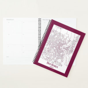 Bordeaux France City Map Planner