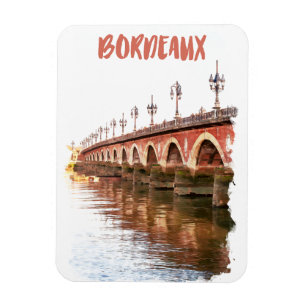 Bordeaux France City Travel Magnet