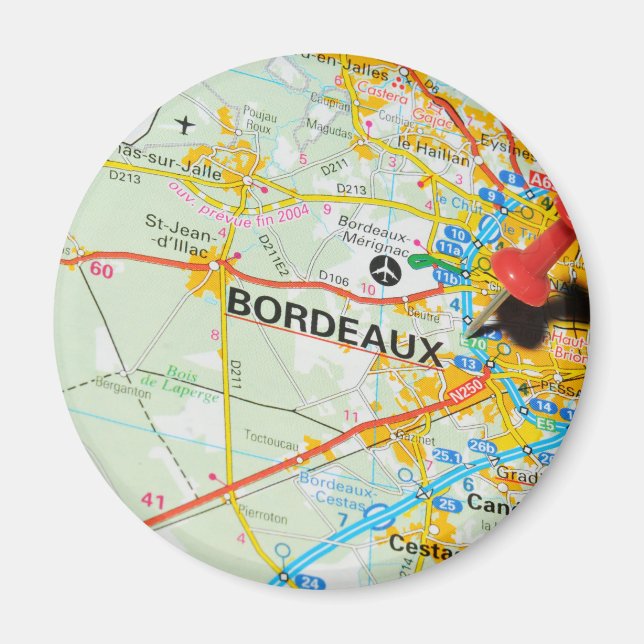 Bordeaux, France Magnet (Front)