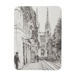 Bordeaux France. Twin spire.2010 Magnet