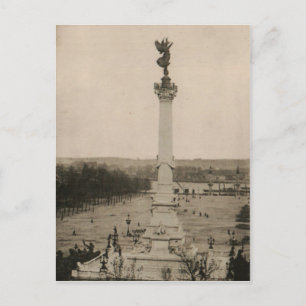 Bordeaux Girondins column France 1926 Replica Postcard