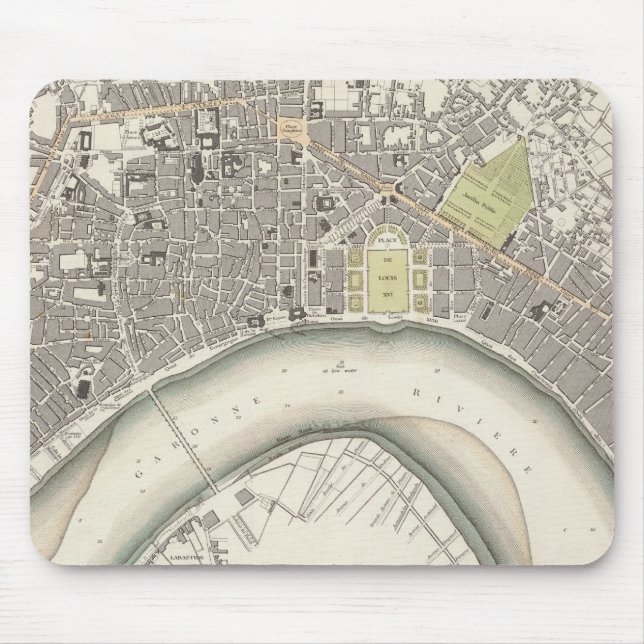 Bordeaux Mouse Mat (Front)
