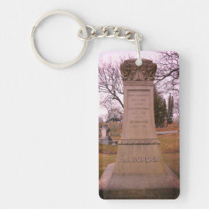 Borden Monument, Fall River, MA - A.J. Borden Key Ring