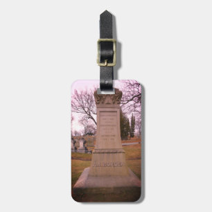 Borden Monument, Fall River, MA - A.J. Borden Luggage Tag
