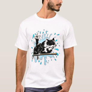 border collar T-Shirt