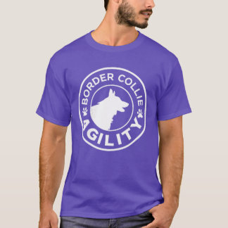 Border Collie Agility Dog rainerseam Gift item for T-Shirt