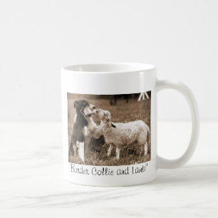 "Border Collie and Lamb"~Mug Coffee Mug