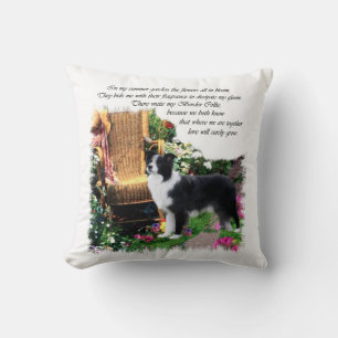 Border Collie Art Gifts Cushion