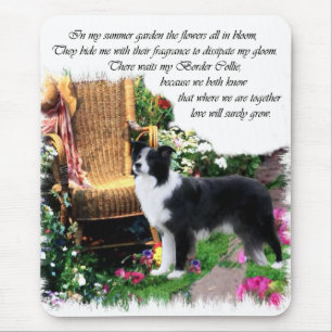 Border Collie Art Gifts Mouse Mat