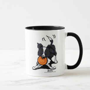 Border Collie at Play Mug