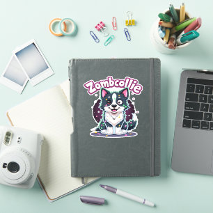 Border Collie BC Zombie Dog Halloween Essential T-