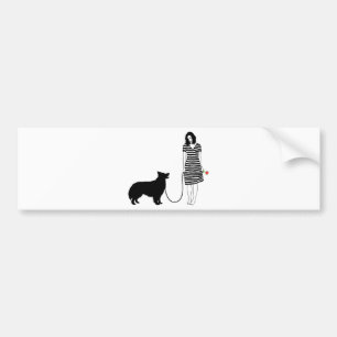 Border Collie Bumper Sticker