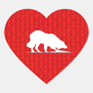 Border Collie Christmas Sticker