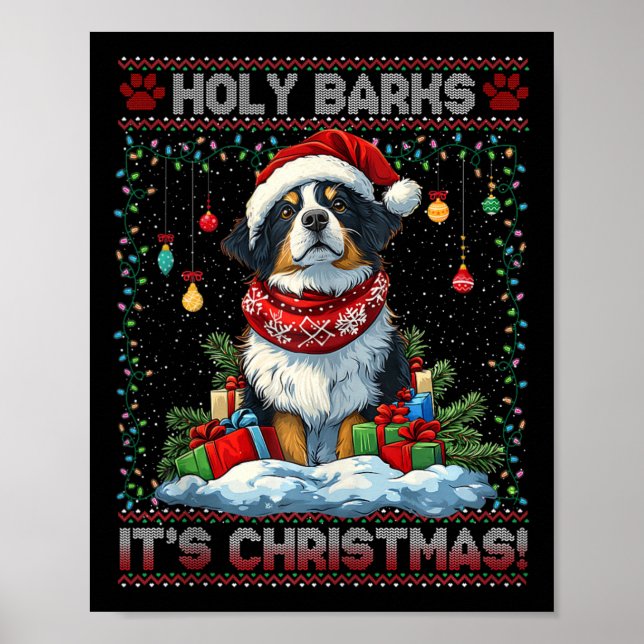 Border Collie Christmas Tree Decorations Dog Lover (Front)