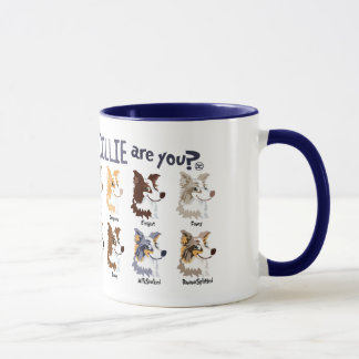 Border collie colors - Mug