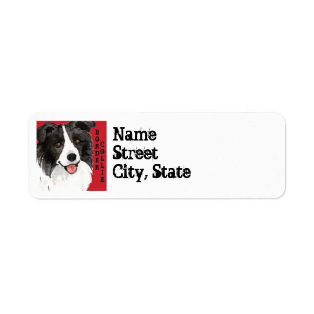 Border Collie Colour Block (Front)