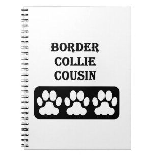 Border Collie Cousin Notebook