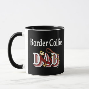 Border Collie Dad Mug