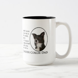 Border Collie Dad Mug