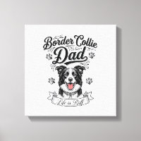 Border Collie Dad Vintage Engraving Dog Shirt Desi