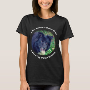 Border Collie Day Without   T-Shirt
