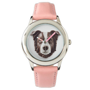 Border Collie Dog 3D Inspired Watch