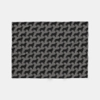 Border Collie Dog Breed Silhouettes Pattern