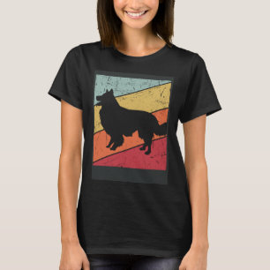 Border Collie Dog For Men Women Border Collie Vint T-Shirt